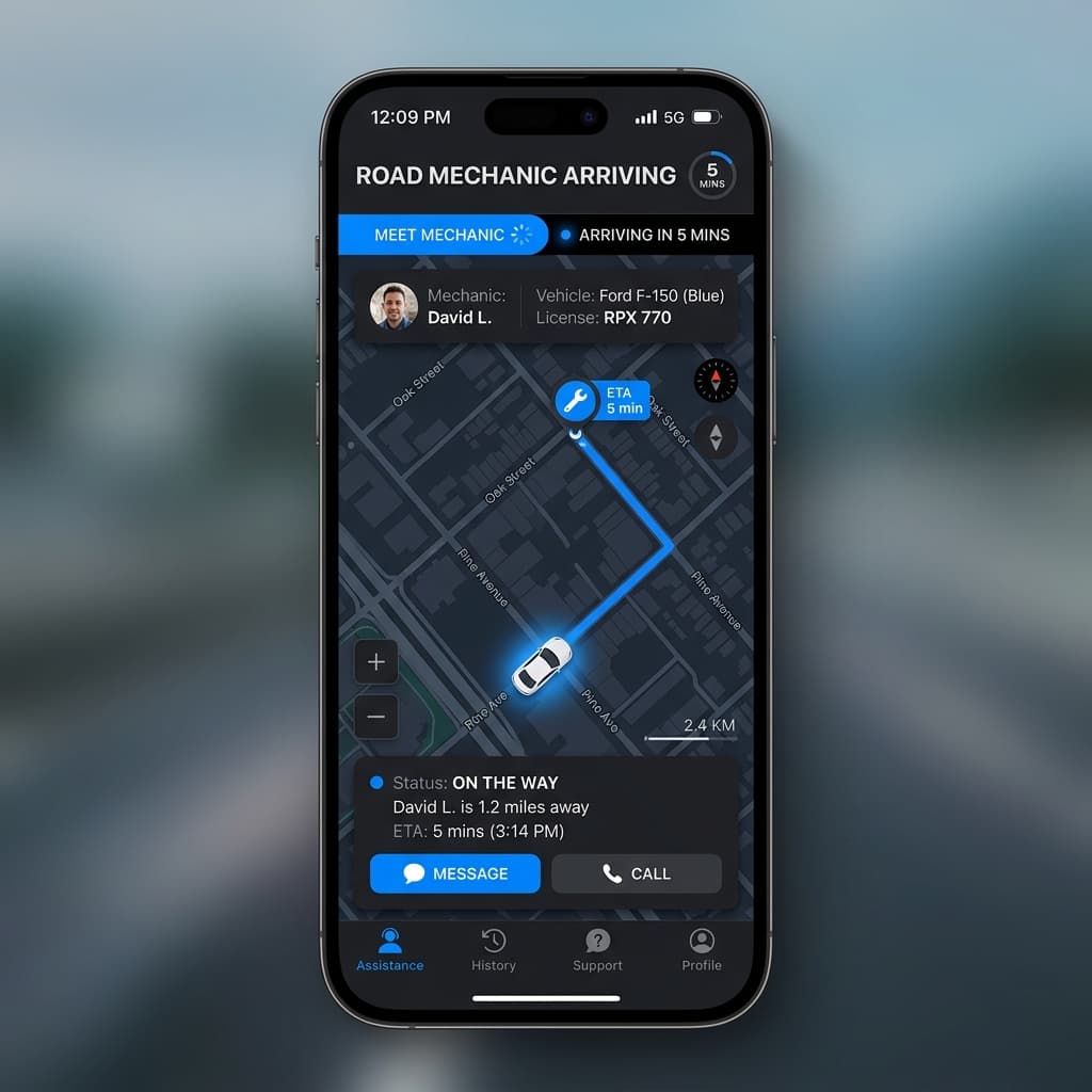Mobile Road-Service Application