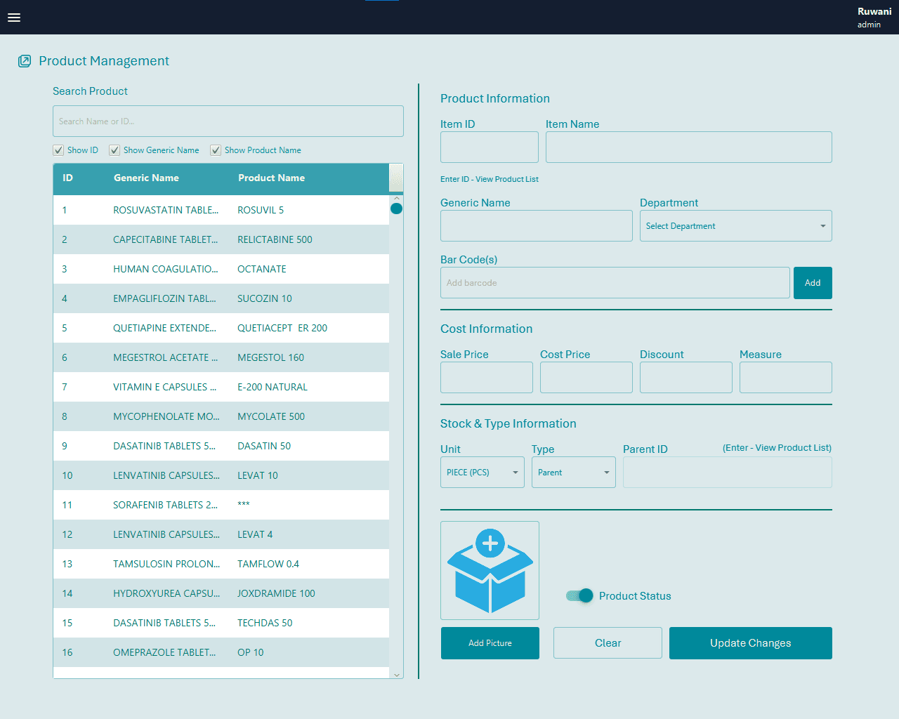 Comprehensive Inventory Controls